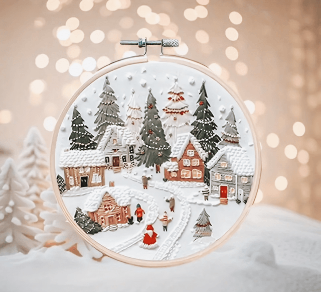 Kit broderie de Noël 