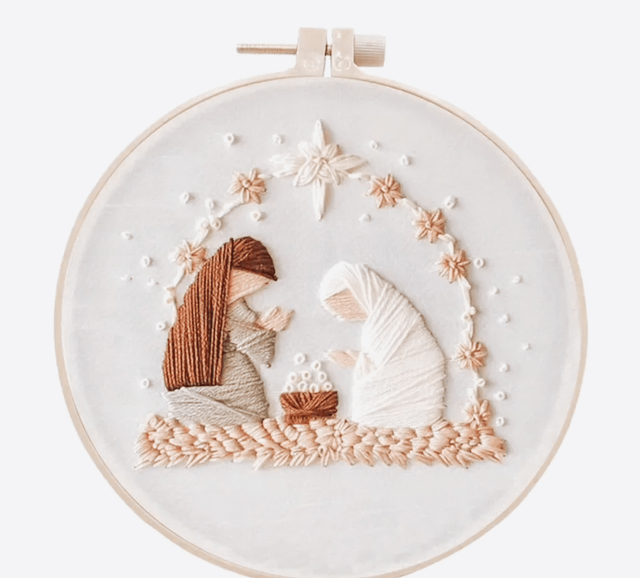 Kit broderie de Noël 